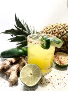Spicy Pineapple Ginger Margarita