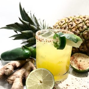 Spicy Pineapple Ginger Margarita
