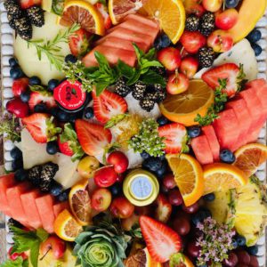 Large Fruit and Cheese Board